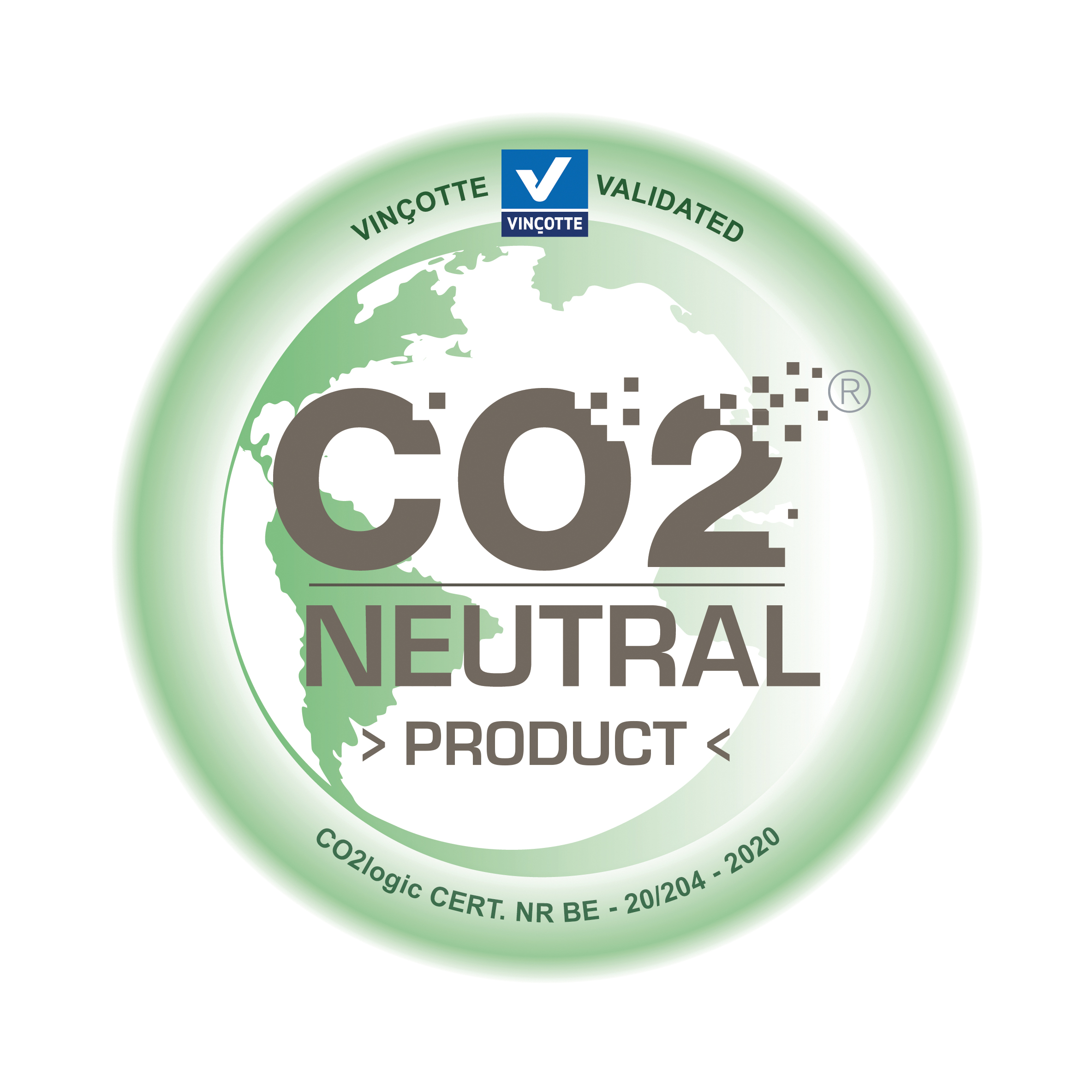 Vincotte CO2 neutral label